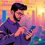 Conta integrada com funcionalidades de investimentos