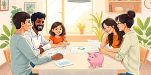 Defina prioridades financeiras em família