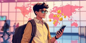 Conta multimoeda para quem viaja com frequência
