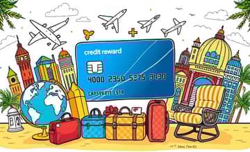 Recompensas do cartão podem ajudar em viagens e lazer