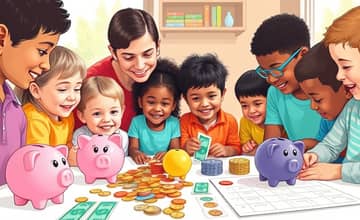 Educação financeira deve começar na infância