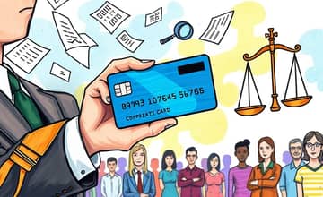 Cartões corporativos devem ter uso controlado e documentado