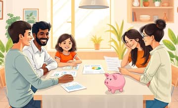 Defina prioridades financeiras em família