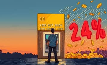 Evite saques no crédito devido ao custo elevado