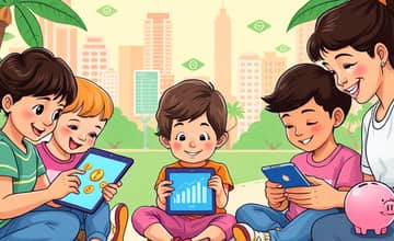 Conta infantil com educação financeira integrada