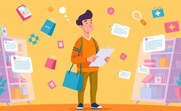Evite compras por impulso com listas e reflexão