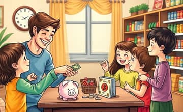 Inclua educação financeira para crianças em casa