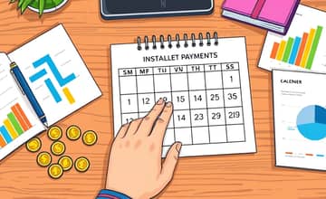 Inclua o valor da parcela no controle financeiro mensal