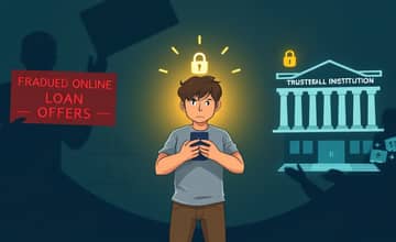 Cuidado com empréstimos online de fontes não confiáveis