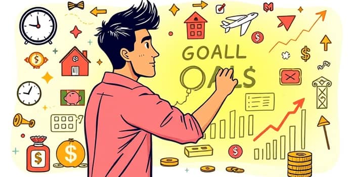 Estabeleça metas financeiras com prazo e valor definido