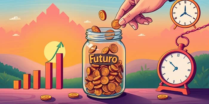 Poupar é mais disciplina do que salário