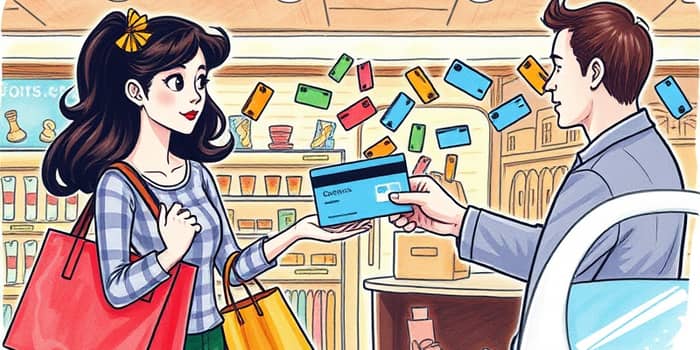 Evite aceitar qualquer cartão oferecido em lojas