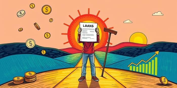 Empréstimo é um recurso, não uma solução permanente