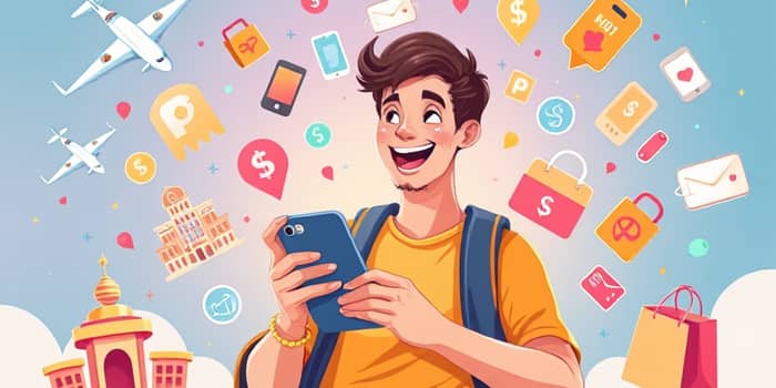 Utilize recompensas para viagens ou produtos sem burocracia