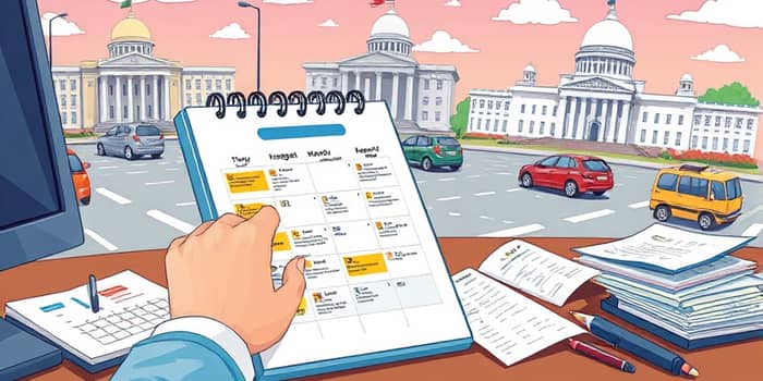Fique atento às datas de vencimento para evitar multas