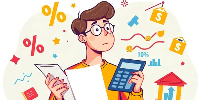 Compare taxas de diferentes instituições antes de fechar negócio