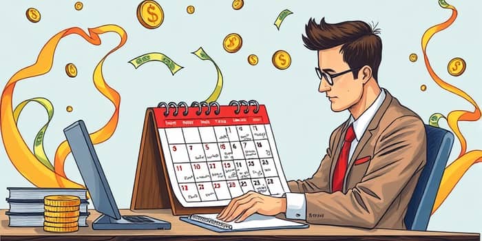 Planeje a data de vencimento conforme seu fluxo de caixa