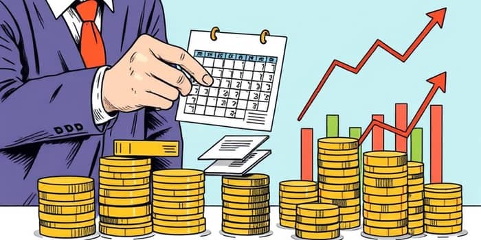 Planeje o pagamento das parcelas conforme os recebimentos